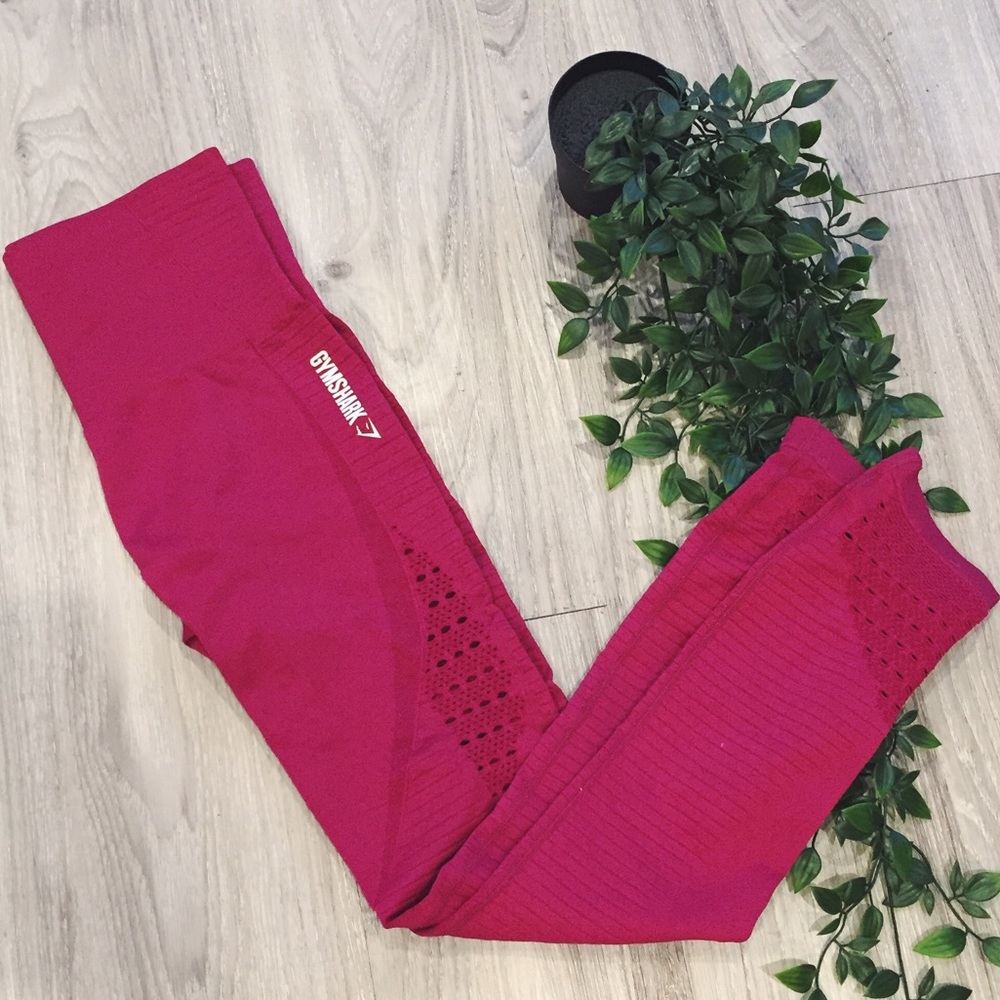 Beet Red Gymshark Energy Seamless